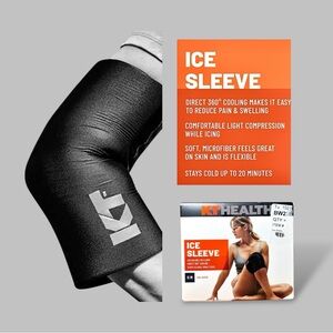 KT Health Elbow or Small Joint Flexible Ice Sleeve Sz S/M